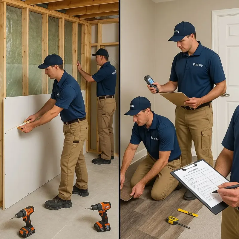 Repairs and Reconstruction process in Kirbyville, TX