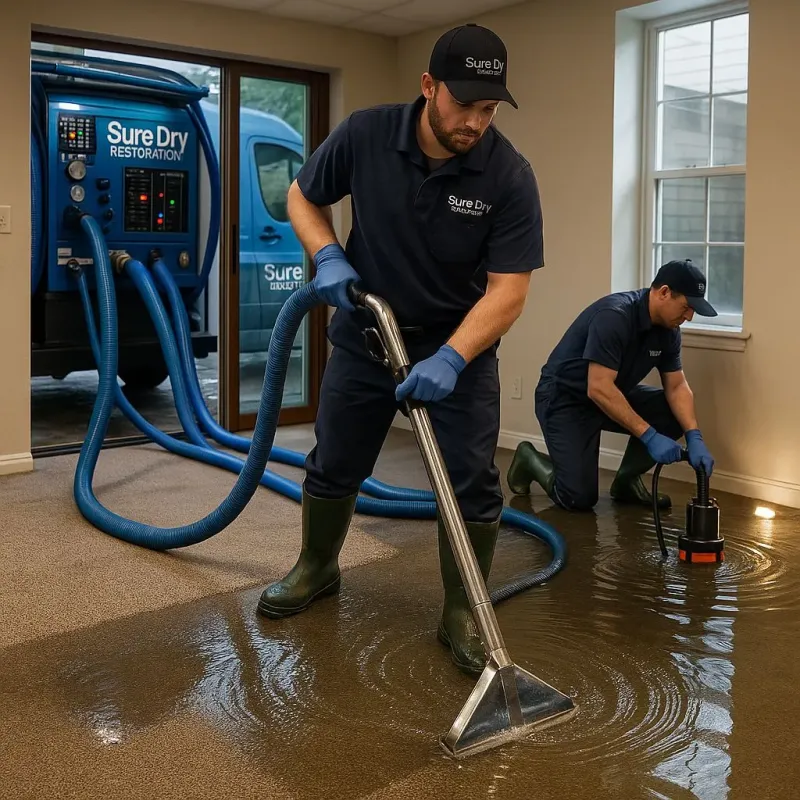 Water Extraction and Removal process in Kirbyville, TX